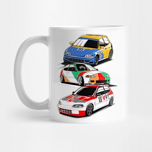 Honda Civic EG Triple Threat Mug